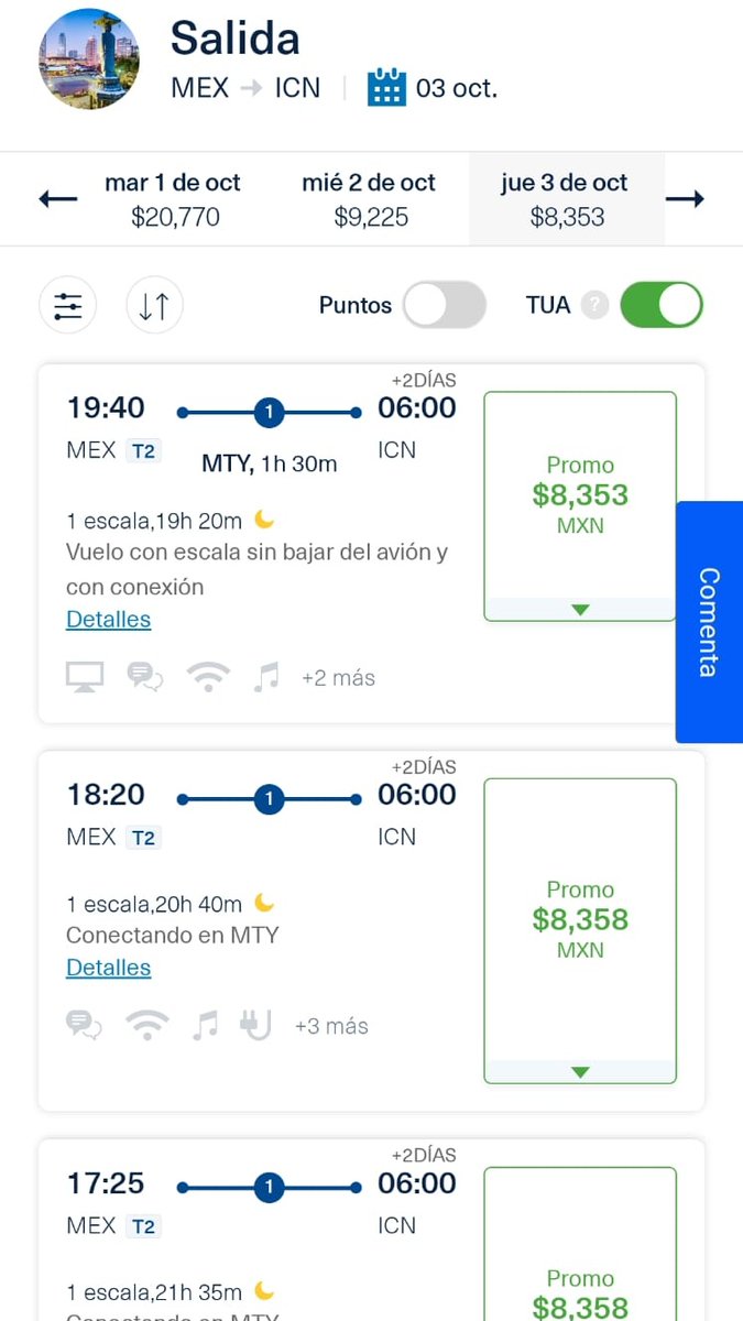 andresordz's tweet photo. Los precios en @Aeromexico antes del Hot Sale eran mejor que ahora durante el Hot Sale 🫠. Hacia Corea subió más del 50% y otros destinos también subieron. https://t.co/bOJRPkb30E
