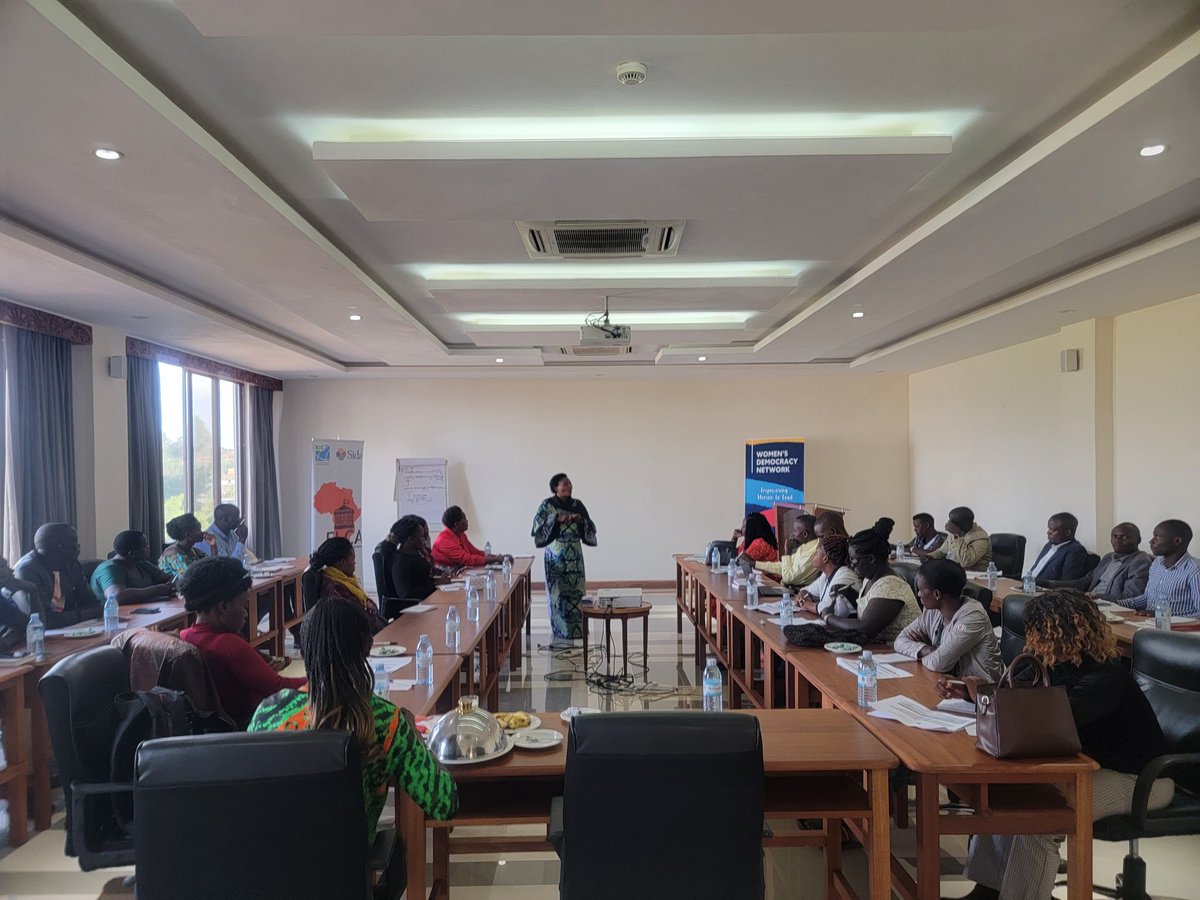 Our selected team of youth councillors are attending the 2 cohort of the @WDNUganda training. The training focuses on caucusing and enhancing the influence of women and youth councillors in their respective councils. @NRMOnline @onc_nrm @TodwongR