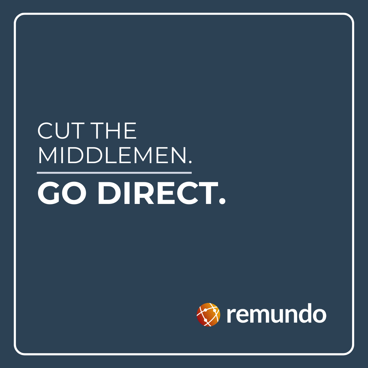 Tired of using middlemen and getting middling service?

Try Remundo's direct approach. Local entities. Globally consistent service.

Learn more: eu1.hubs.ly/H093jh00

#DirectApproach #ExceptionalService #EmployerOfRecord #GlobalHR #EmploymentCompliance