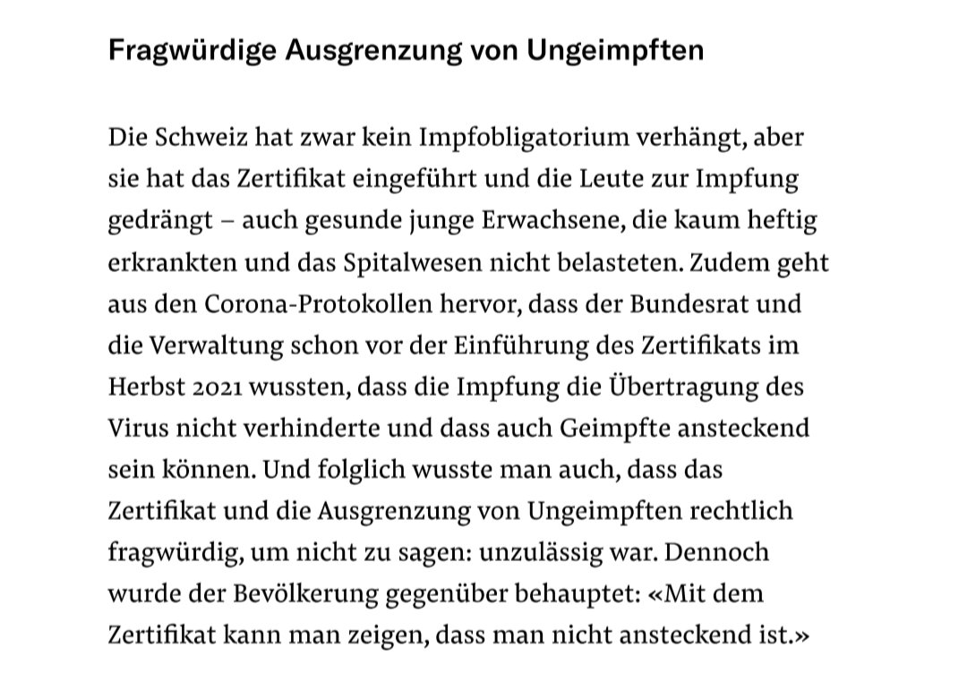 @TomCBerger #KatharinaFontana from @NZZ has a solid statement of one particular example...