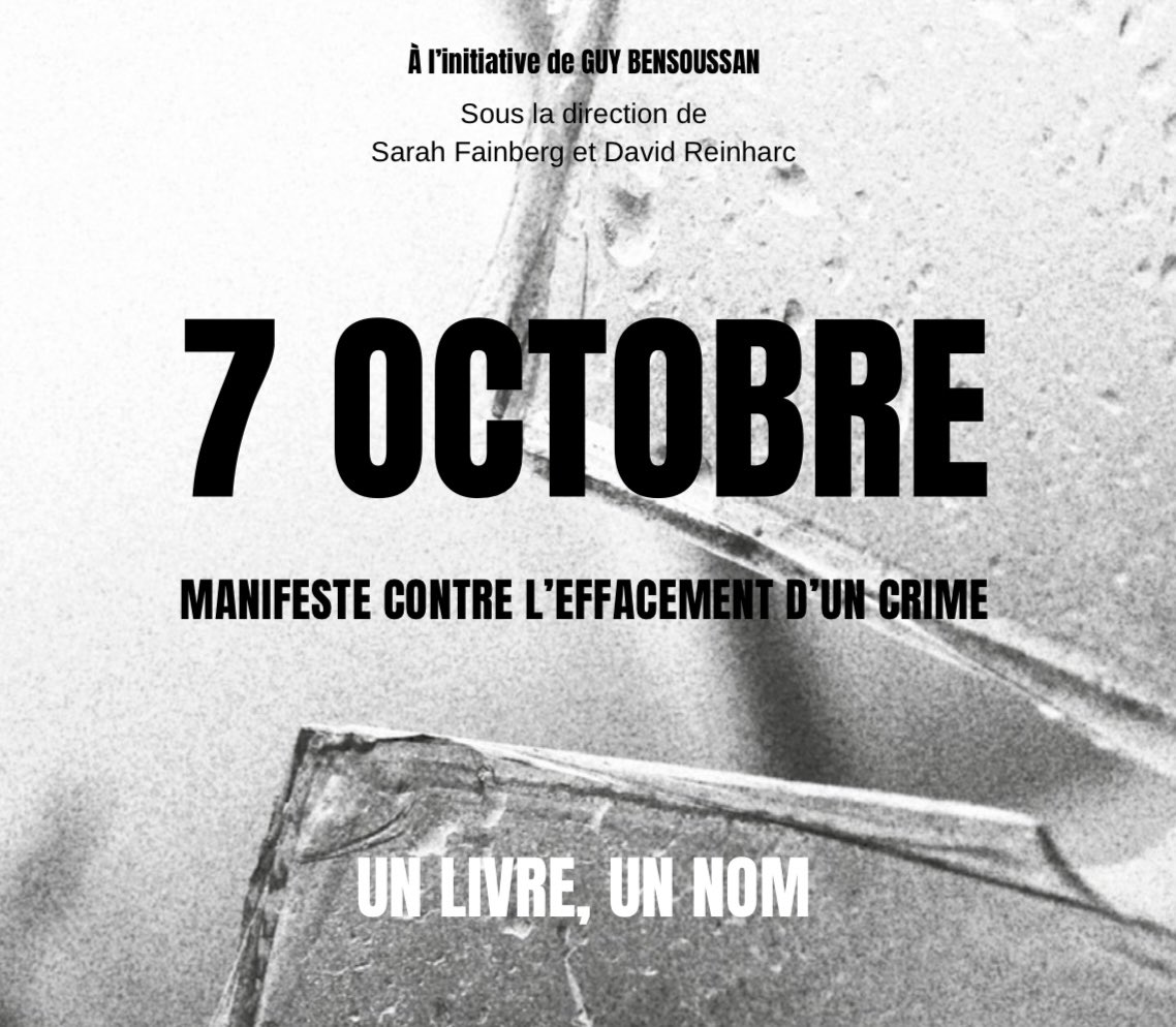 7 octobre | Manifeste tweet media