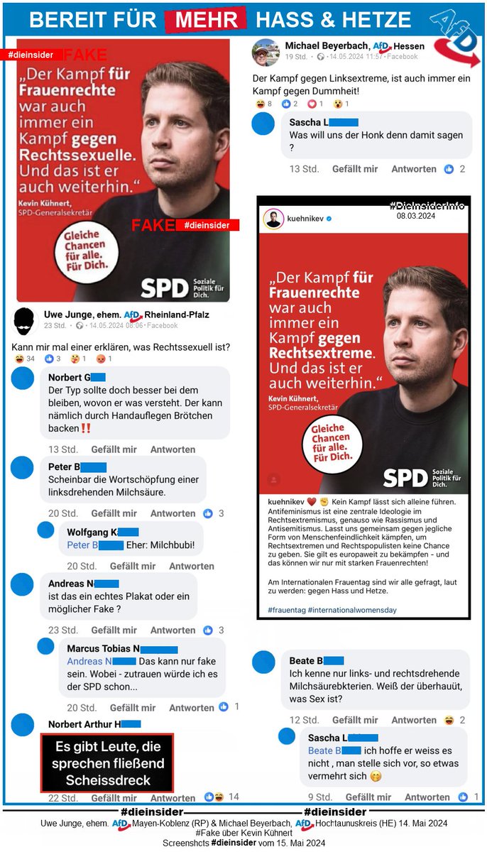 Medienkompetenz ist so wichtig! Oder Michael Beyerbach? Was sagen Sie dazu? #KevinKühnert @spdbt #LautGegenRechts #NiemalsAfD #Fake #WirSindDieBrandmauer #GemeinsamGegenHass #DieInsider