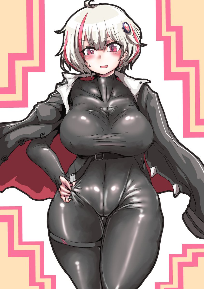 今日の日課は黒インナーユニちゃんです 