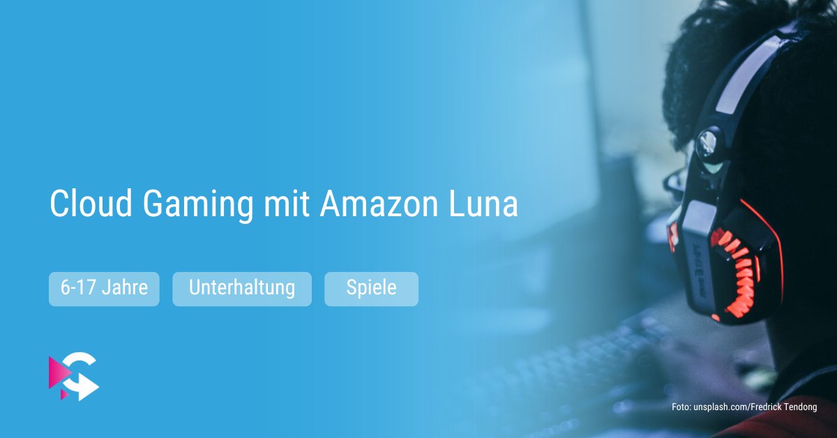 Amazon Luna ist ein Cloud-#Gaming-Service. Die Plattform bietet eine große Auswahl an Spielen, darunter auch viele familienfreundliche Titel. Was sollten Eltern unbedingt beachten? Jetzt beim #Elternguide nachlesen 👉 elternguide.online/cloud-gaming-m…

#Medienerziehung #Jugendmedienschutz