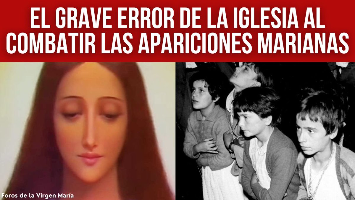 🎬 El Grave Peligro de Ignorar las Apariciones Marianas: el ejemplo de Garabandal Ver video 👉 youtu.be/JVILHfCaPwk