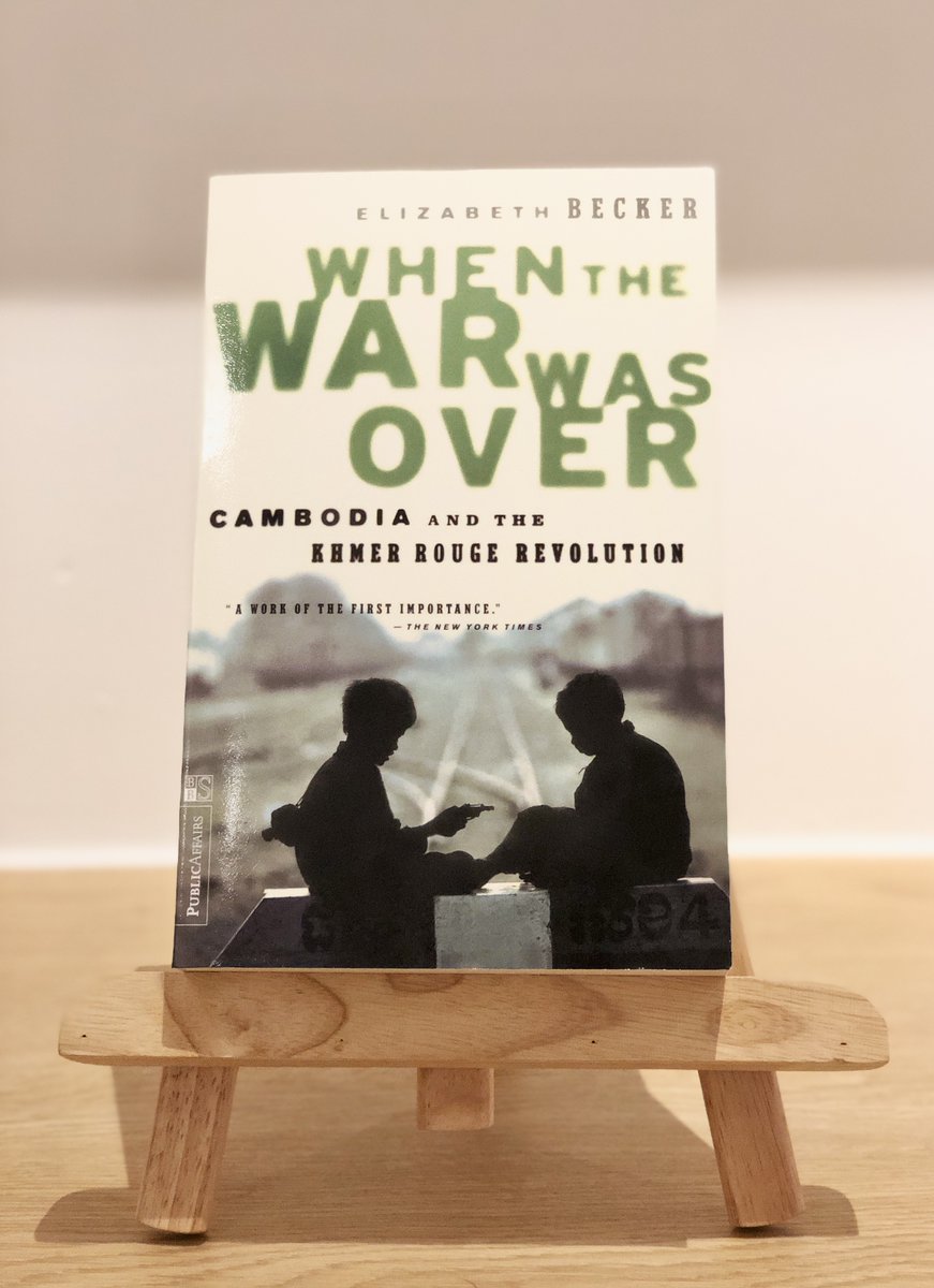 📖Available at Future Forum library!!

Title: When The War Was Over
Author: Elizabeth Becker

Location: Legacy Building, 9th floor, Future Forum Office, goo.gl/maps/3BvoweFaP…