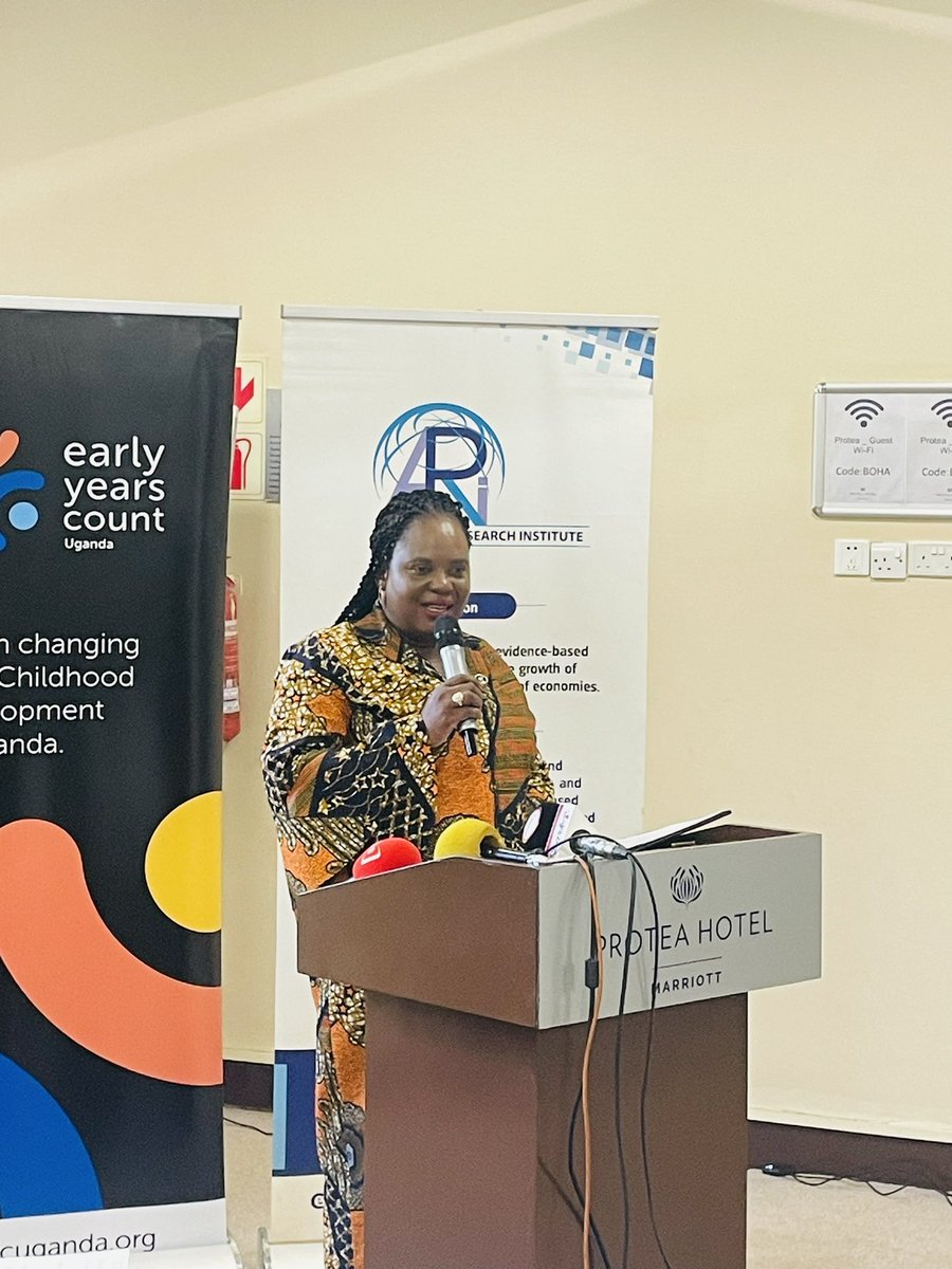 Hon.minister @BettyAmongiMP “ Childcare is a fundamental component of a nation’s economic development.When people have access to affordable and high quality childcare services,they can participate more fully in workforce which contributes to economic growth #ChildCareAgendaUG