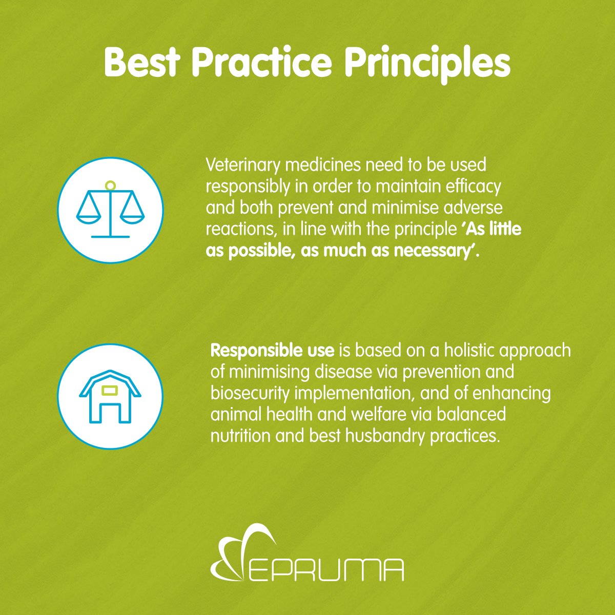 What are the best-practice principles for the #ResponsibleUse of veterinary medicines? 🤔

Check this out 👇

#VeterinaryMedicines #AnimalHealth
