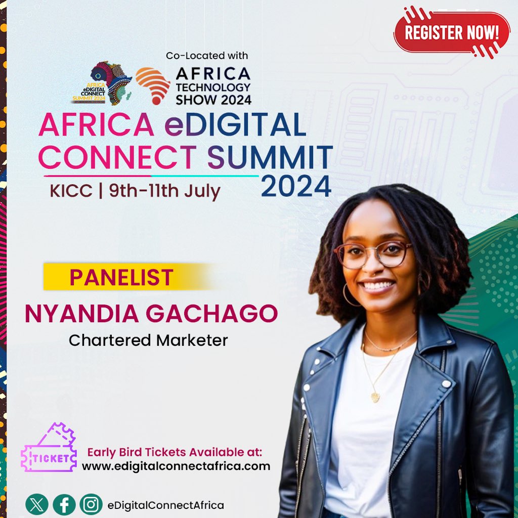 Watuzzzz!!

Excited to announce that I'll be joining; as a panelist at the Africa eDigital Connect Summit 2024! 

This year's summit, in collaboration with China Trade Week, promises to be an incredible showcase of tech, food, and energy innovations. With over 200 exhibitors and…