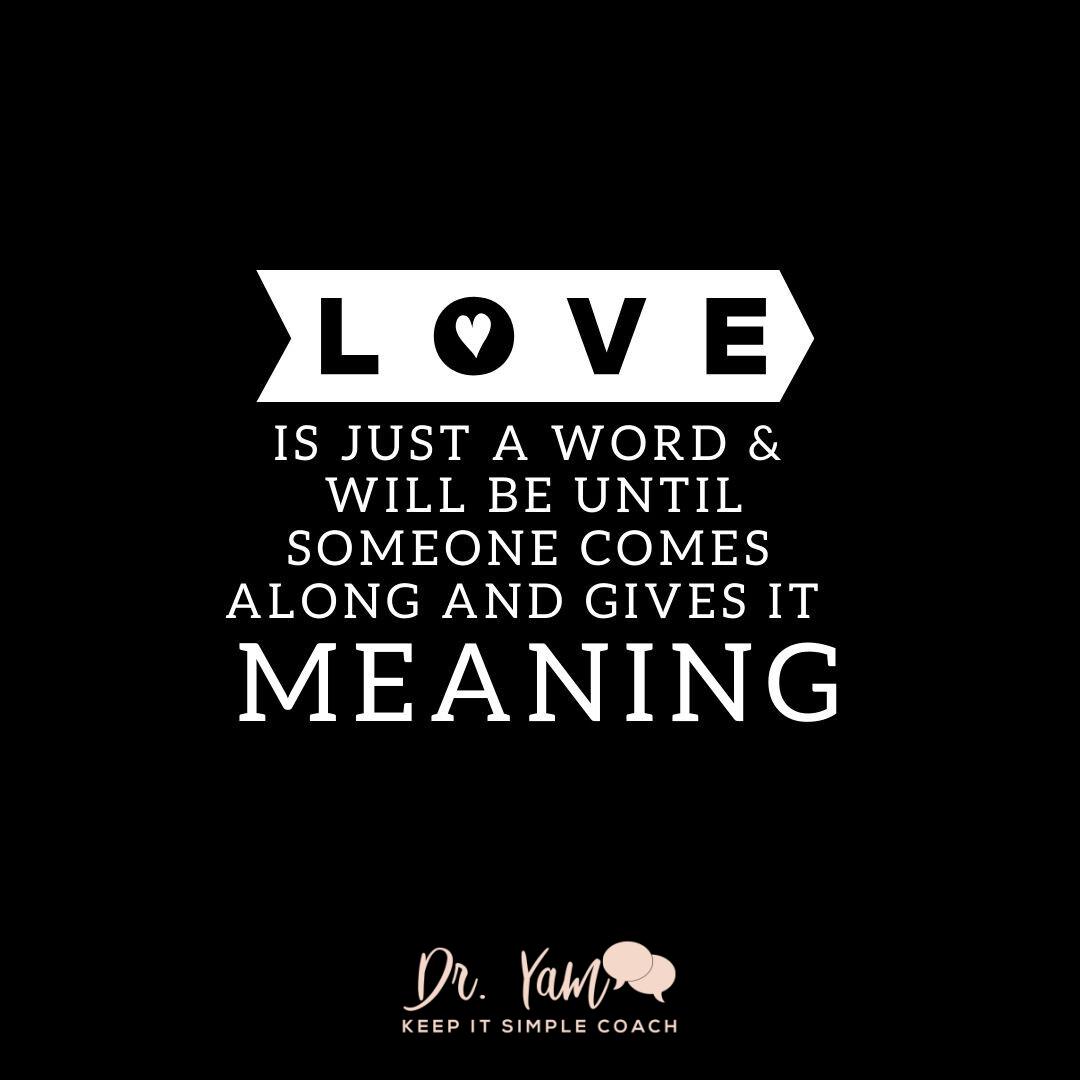 Love is a word until someone gives it meaning. ❤️📖 #LoveWithMeaning #LoveIsAction 𝗖𝗮𝗻 𝘁𝗵𝗶𝘀 𝘁𝘄𝗲𝗲𝘁 𝗴𝗲𝘁 𝟱𝟬+ 𝗹𝗶𝗸𝗲𝘀? #quotestagram #positivequotes