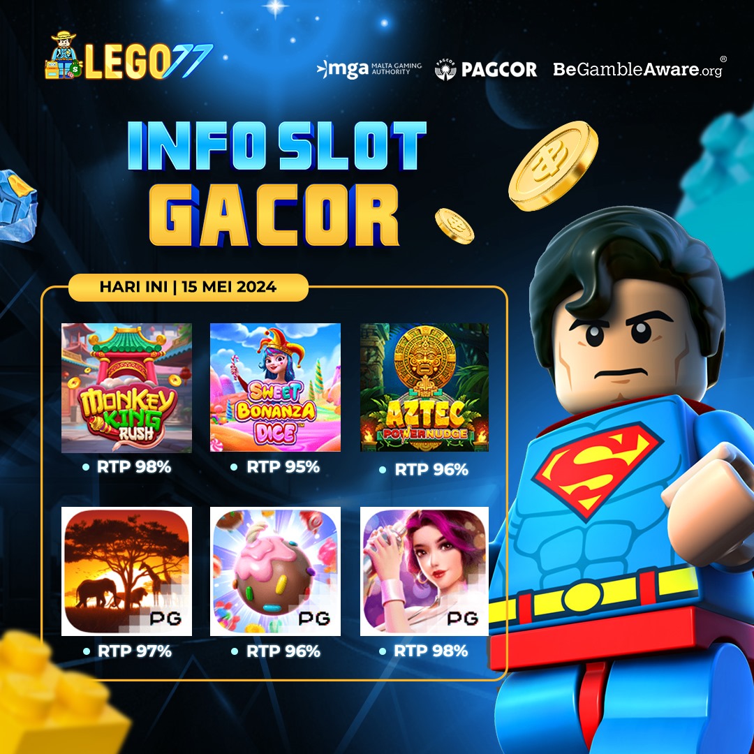 Info RTP Gacor Paling Update Hari ini Rekomendasi di LEGO77  

Untuk registrasi bisa langsung ke  bit.ly/LEGO77_INFO 

#situsslot #slotgacor #rtpslot #rtpgacor #situsjudi #polaslot #judionline #slotonline #judicasino #slotzeus #mahjongways #livecasino #spaceman #slotgacor