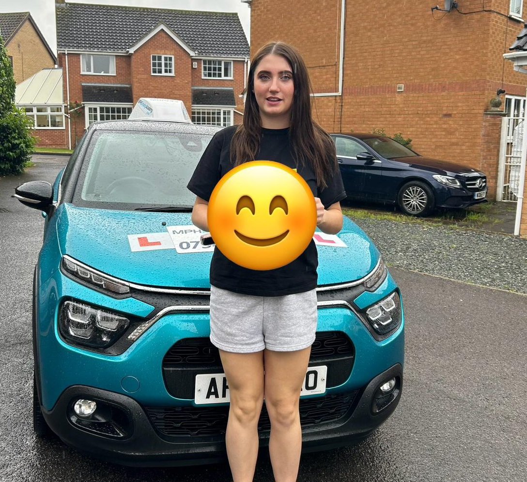 Congratulations Mia, well done on your practical driving test pass yesterday 👏 
#drivinglessonspeterborough 
mphdrivingacademy.co.uk