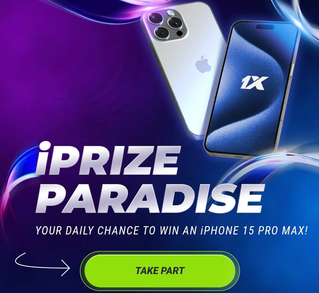 PITA NA IPHONE YA SAREE!! you're one click away upate 15 pro max ya bure 🔸 Register and deposit 🔸Get promotional tickets 🔸Take part in the daily prize draw on the offer page Start your daily chance to win an iPhone 15 Pro max tapxlink.com/GABRIELMO_link Promocode Gabrielmo