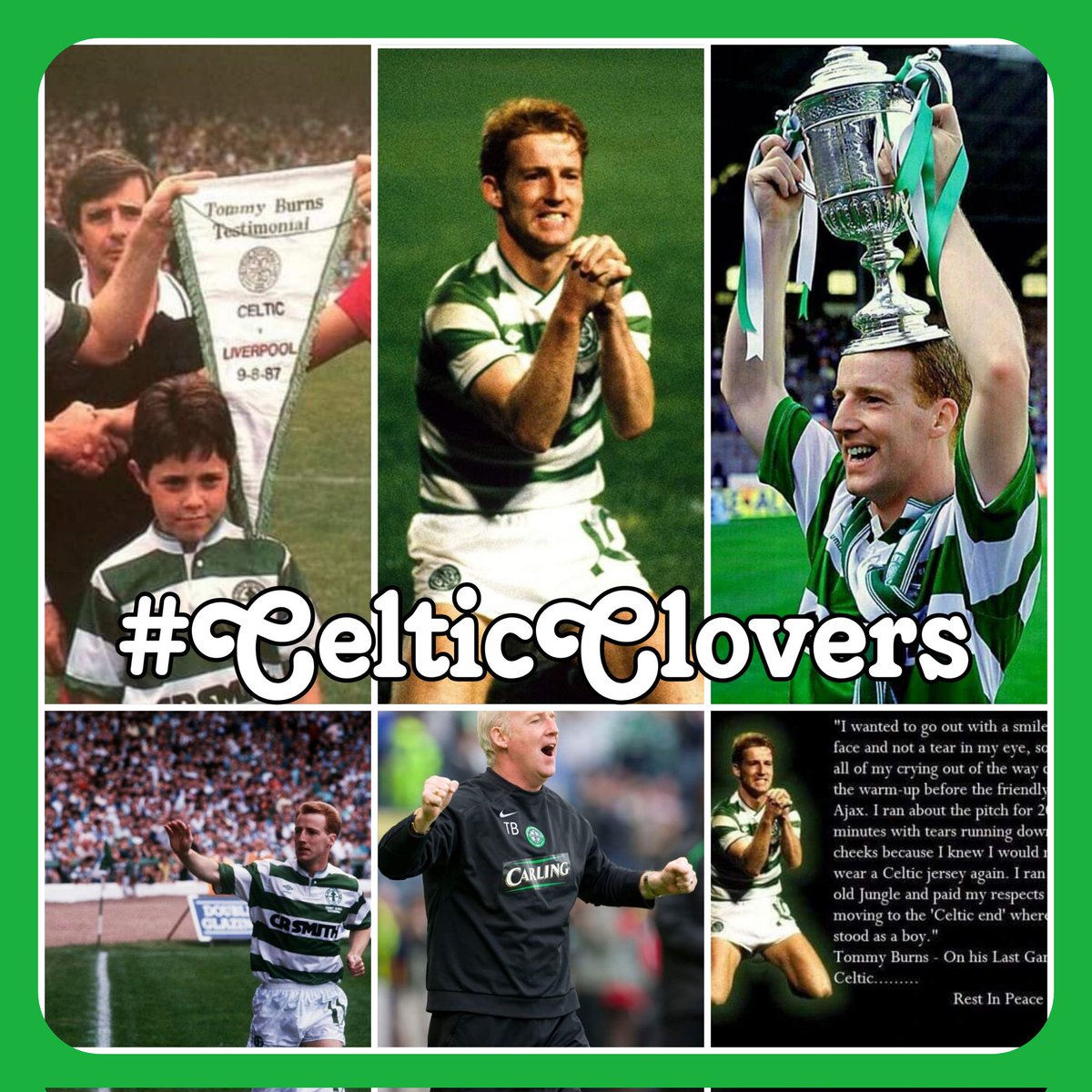 @CelticFC GBNF YNWA Rest in Peace #TommyBurns HH #CelticClovers 🍀🍀