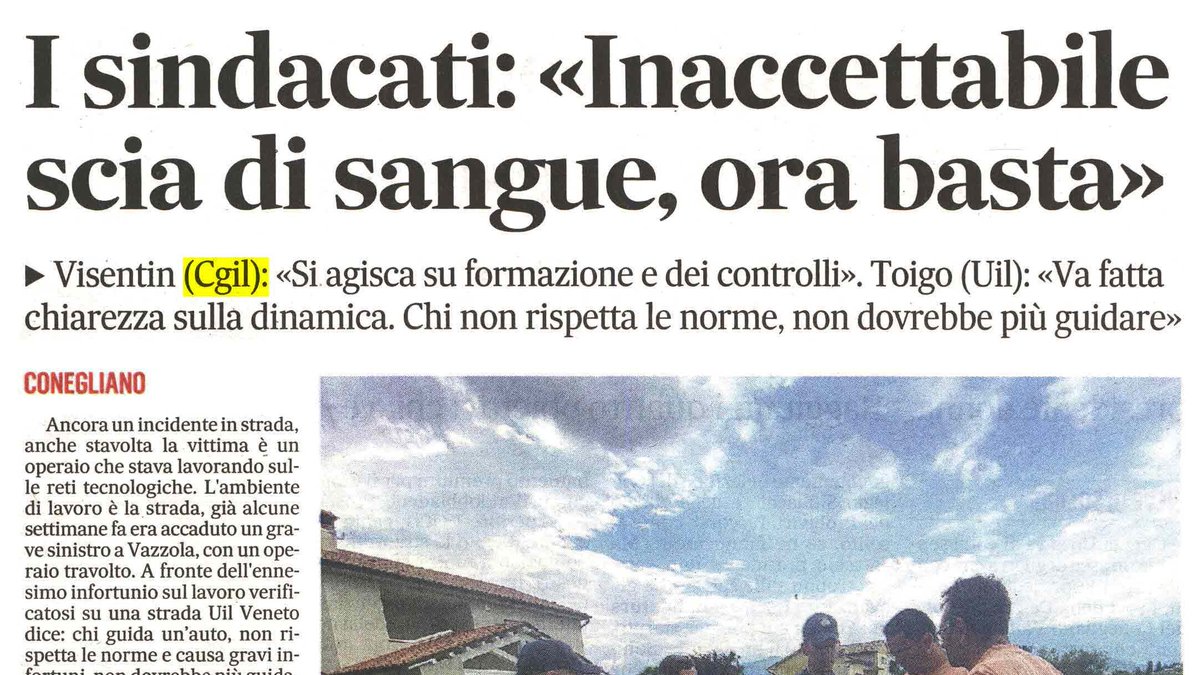 🗞️ RASSEGNA STAMPA CGIL 15/05/2024 facebook.com/cgilveneto/pos…