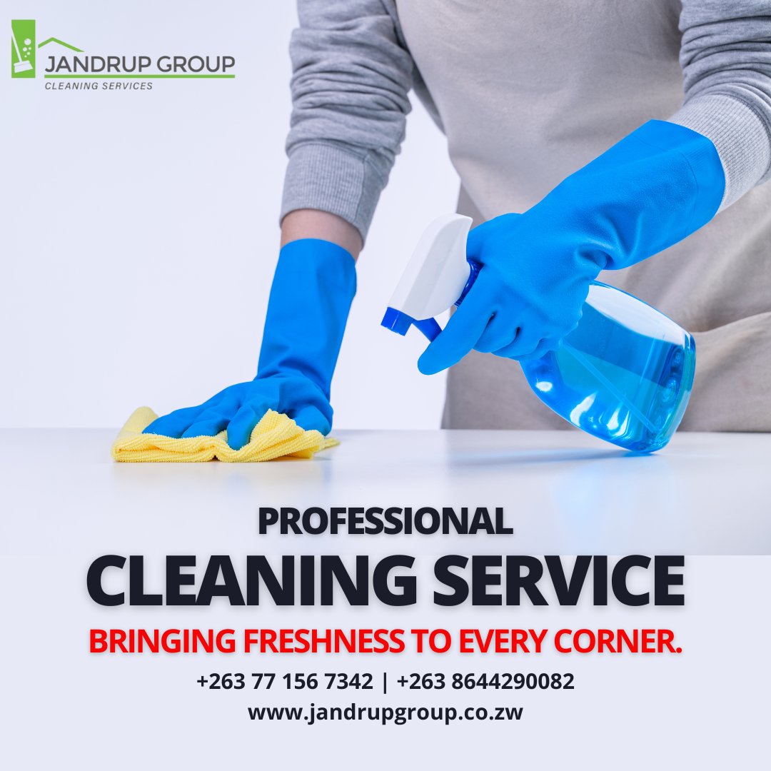 Our cleaning services go above and beyond to breathe new life into your spaces. 
#CleaningServices #FreshSpaces #SpotlessClean #JandrupGroup