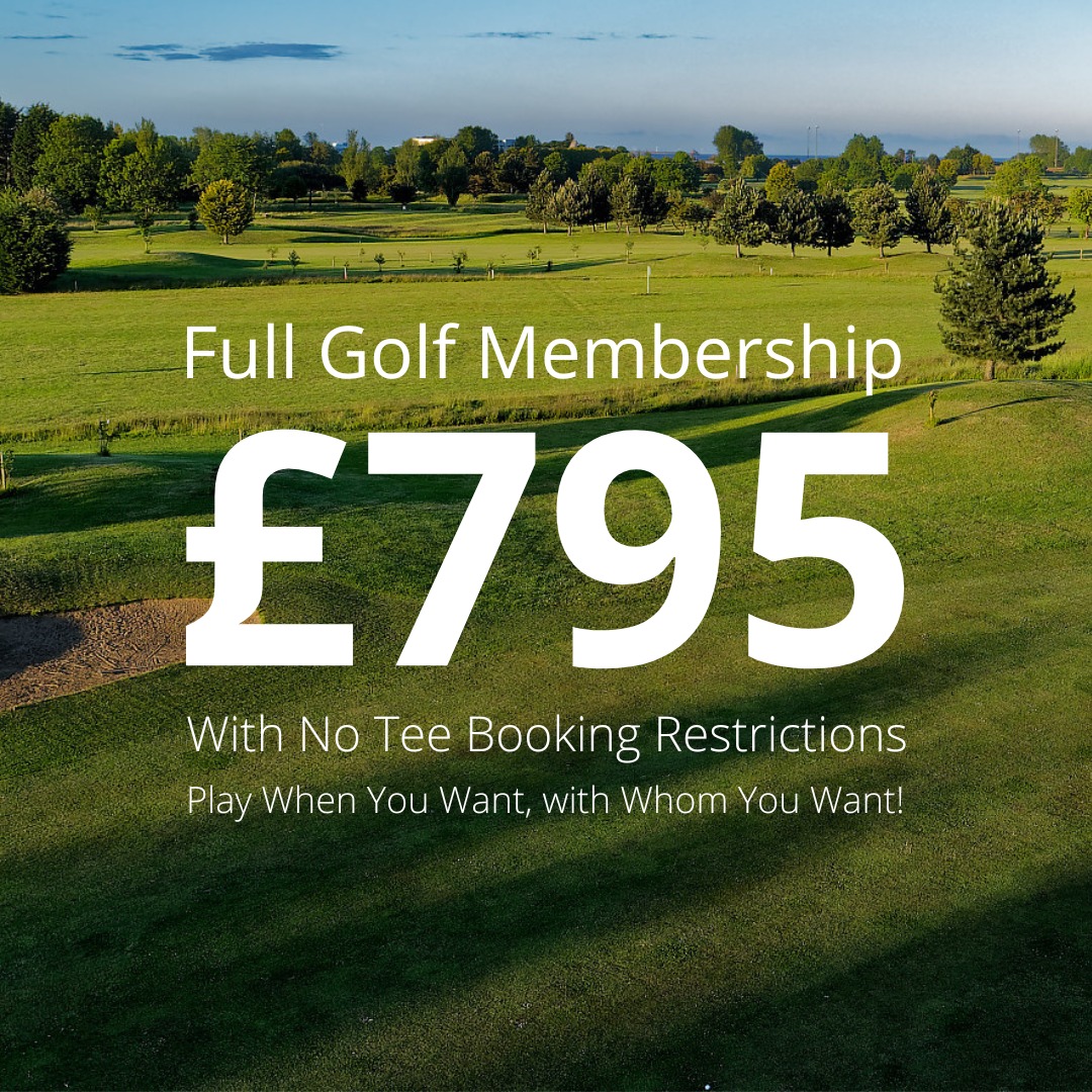 Are you frustrated with scheduling your game around tee-time availability?

With our full membership package at £795 per year, you can say goodbye to tee booking restrictions! You'll have the freedom to hit the greens whenever the mood strikes. For more info please contact us.