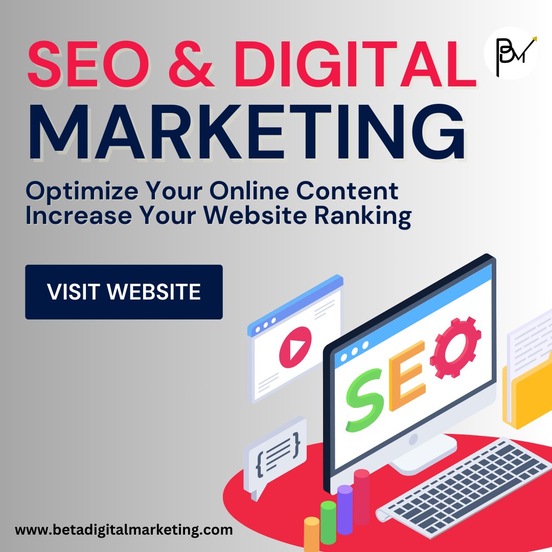 Beta Digital Marketing provides low-cost #SEO services for startups, enhancing online visibility and growth. Achieve higher search rankings and increased #traffic with our budget-friendly solutions
betadigitalmarketing.com
#seoservices #linkbuildingservices #betadigitalmarketing