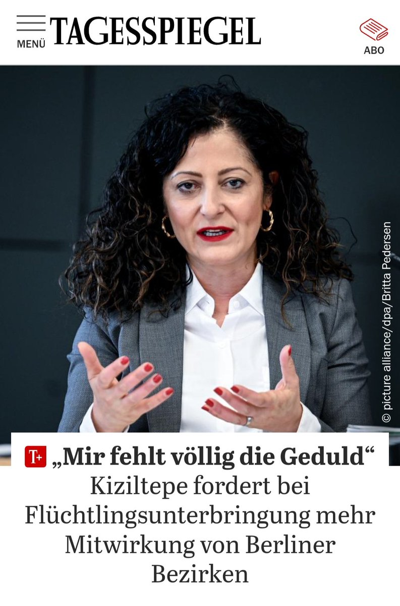 #Berlin braucht endlich mehr Abschiebungen Frau #Kiziltepe von der #SPD. Wir haben nämlich keinen Platz mehr (und Geld sowieso nicht).