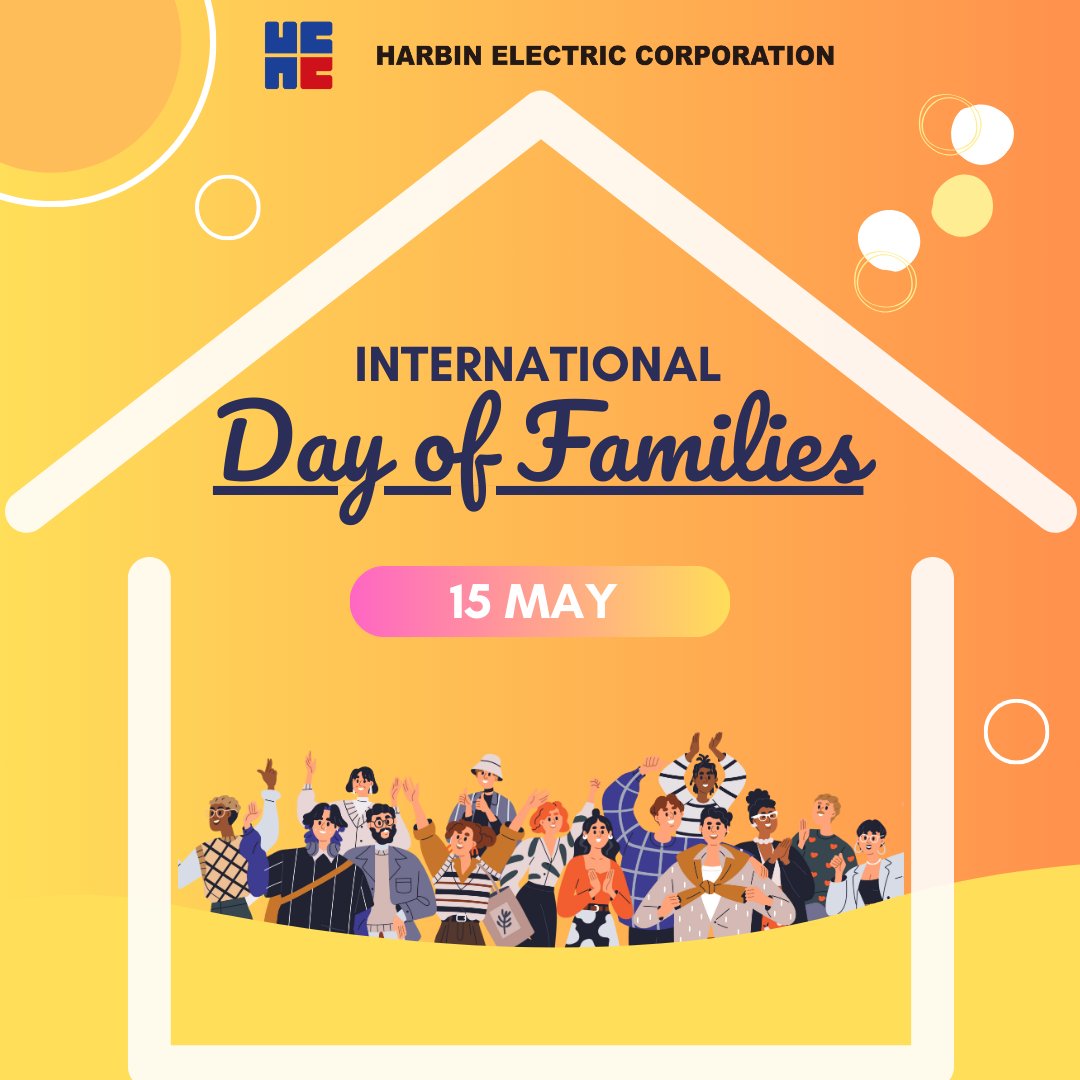 For over 40 years, we've brought light and warmth to 30+ countries, brightening countless homes. On #InternationalDayofFamilies, HEI joins hands with all, using sustainable energy solutions for a brighter tomorrow. #EnergyForAll