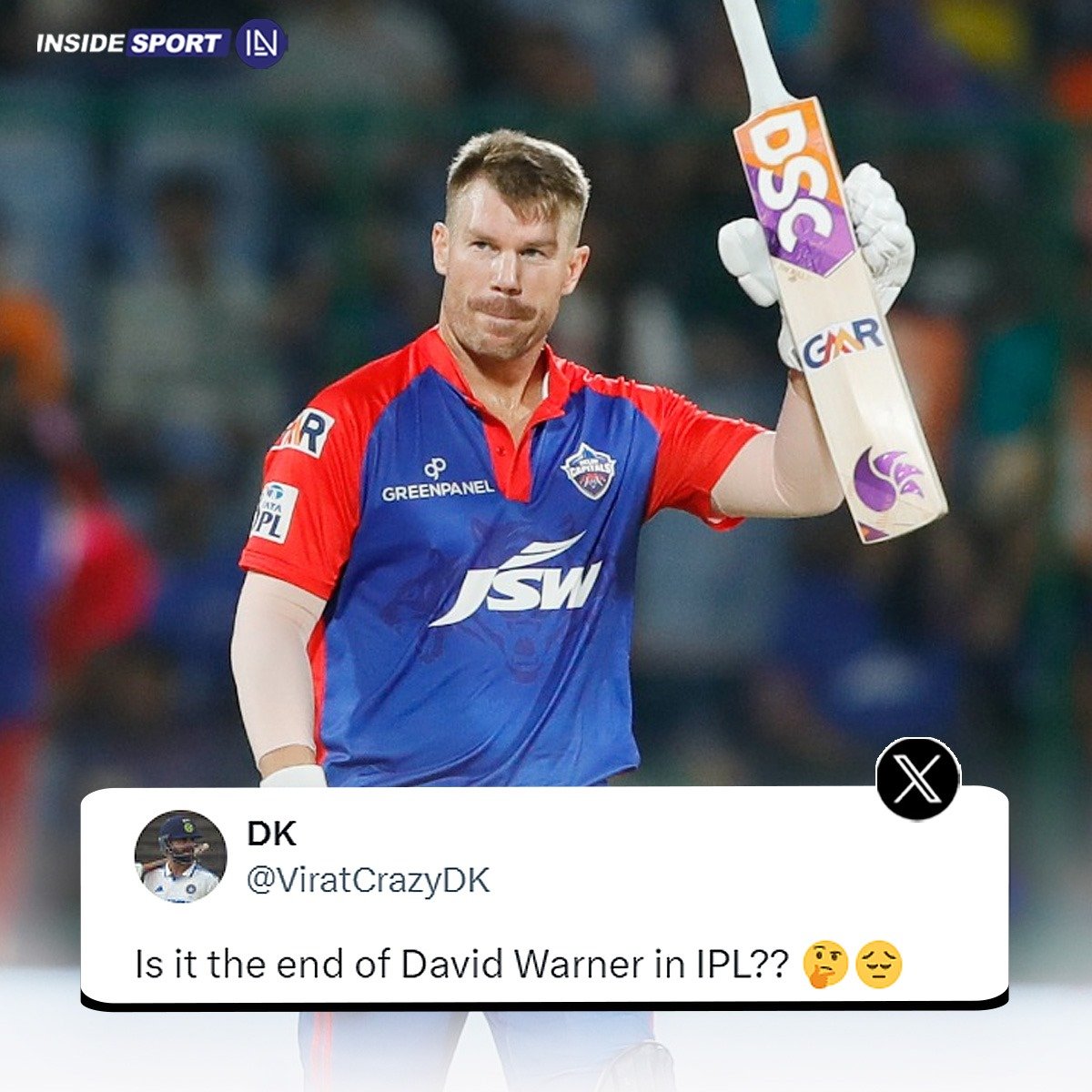 Is this an end of the IPL legend?

#IPL2024 #DavidWarner #DelhiCapitals #CricketTwitter
