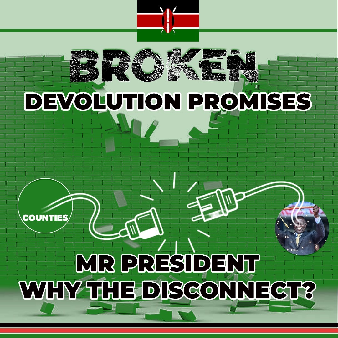 Counties perform all essential services in Kenya. We cannot afford to sit back and watch a few individuals play with the lives and livelihoods of millions of Kenyans who continue to benefit from the work of county governments

#BrokenDevolutionPromises
@CRAKenya @RailaOdinga