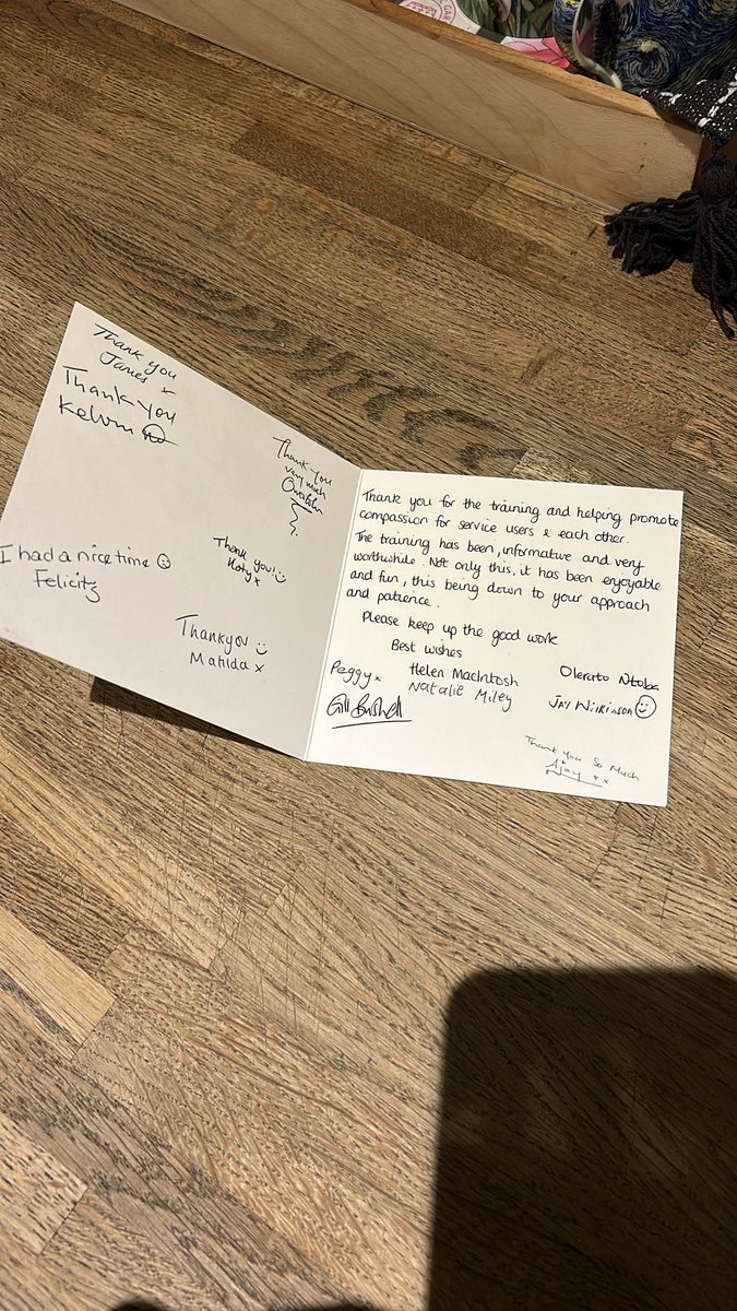 Robyn Hyatt (@robynhyatt15) on Twitter photo Settled into my new role as RRP practitioner 💛 I received lovely feedback from a P&S group recently! <a href="/pacullen123/">Pauline Cullen</a> <a href="/lscft_RRP/">LSCFT Reducing Restrictive Practices Team</a> <a href="/Stubbs9Louise/">Louise Stubbs</a> <a href="/HoldcroftLaura/">Laura Holt</a> <a href="/Amyd29091/">Amy Hartley</a> <a href="/GoalsOlivers/">OliversLifeGoals</a> <a href="/ccoreah/">Chukwuma Oraegbunam</a> Settled into my new role as RRP practitioner 💛 I received lovely feedback from a P&S group recently! <a href="/pacullen123/">Pauline Cullen</a> <a href="/lscft_RRP/">LSCFT Reducing Restrictive Practices Team</a> <a href="/Stubbs9Louise/">Louise Stubbs</a> <a href="/HoldcroftLaura/">Laura Holt</a> <a href="/Amyd29091/">Amy Hartley</a> <a href="/GoalsOlivers/">OliversLifeGoals</a> <a href="/ccoreah/">Chukwuma Oraegbunam</a>