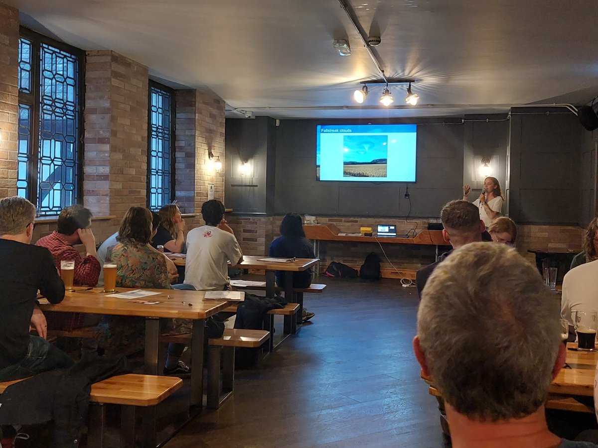 Emma Ryder (@emmaryder964) on Twitter photo Day 2 of #PintofScience we learn about trees, climate, and ice nucleating particles!🍃❄️ Huge thanks to our speakers @CanopyRobin and <a href="/Polly__Foster/">Polly Foster</a>, and Lauren Burton (<a href="/leb_climate/">Dr Lauren Burton</a>) for insights on climate actions. One more night of PintofScience to go 👉 pintofscience.co.uk/events/leeds Day 2 of #PintofScience we learn about trees, climate, and ice nucleating particles!🍃❄️ Huge thanks to our speakers @CanopyRobin and <a href="/Polly__Foster/">Polly Foster</a>, and Lauren Burton (<a href="/leb_climate/">Dr Lauren Burton</a>) for insights on climate actions. One more night of PintofScience to go 👉 pintofscience.co.uk/events/leeds
