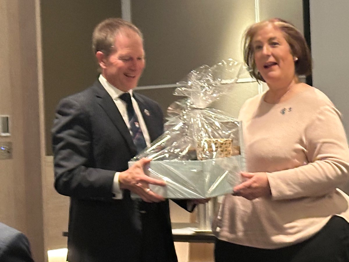 A great day today at the SWS SPC network meeting. Here’s our President Kylie Hedger thanking Craig on behalf of our crew for extraordinary leadership as President of @NSWSPC @craigp66