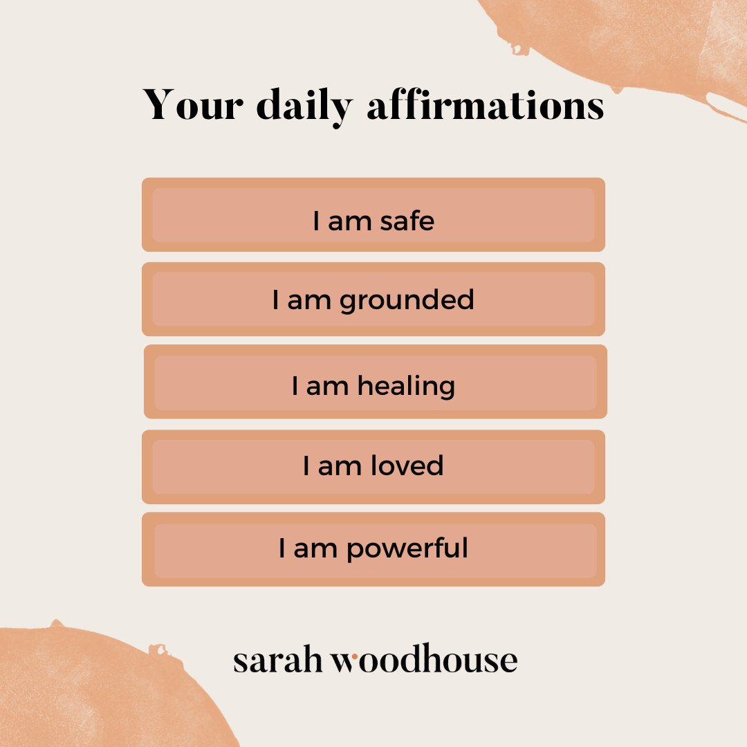 ✨Affirmations: small but mighty tools for healing mental health and trauma. Let's rewrite the narrative, one positive affirmation at a time, nurturing our inner resilience and fostering healing from within. #SelfLove #HealingJourney #MentalHealthMatters #selfcare recovery #cptsd