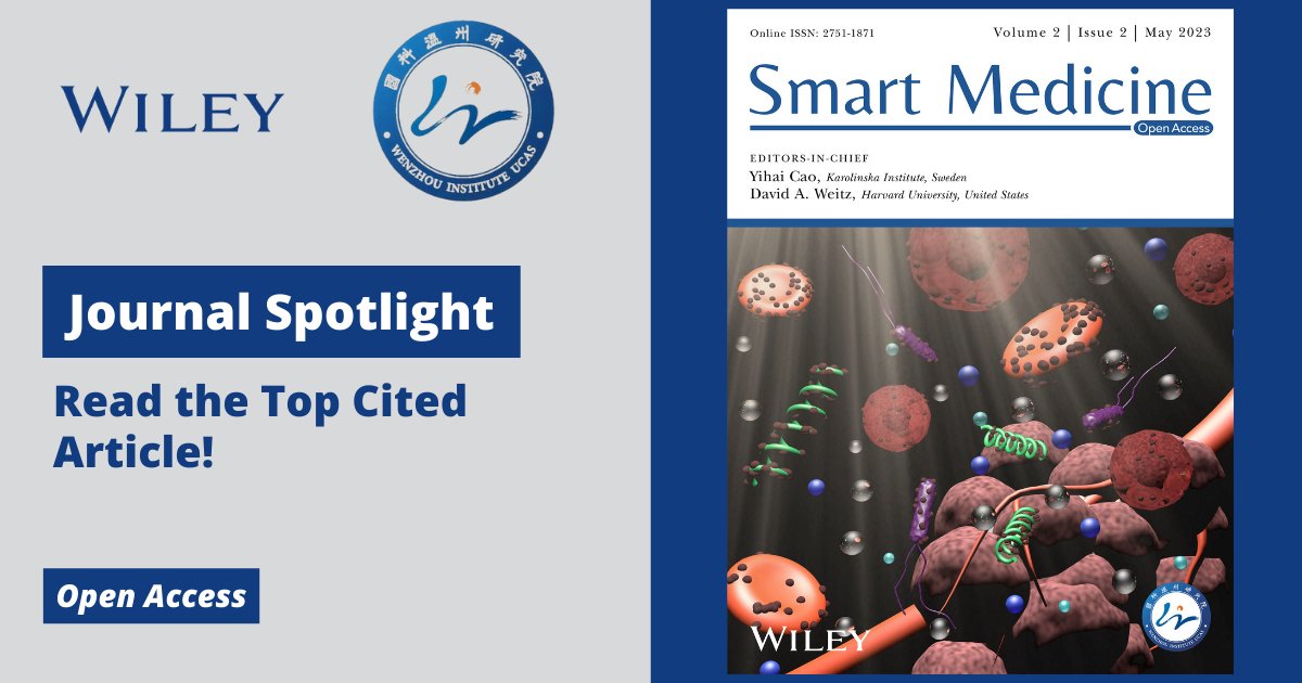 Check out this month's #JournalSpotlight top cited article: A proposal for repairing spinal cord injuries. Read more about this original research on #SpinalNerveRegeneration in Smart Medicine, available #OpenAccess 🙌 🔗ow.ly/ASIR50RyOby