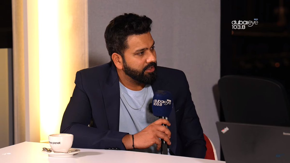 Rohit Sharma said, 'when I took over as an India Captain, I just wanted everyone to drive in one direction, it's not about personal milestones, personal stats and goals, it is about what all 11 of us can bring to the table & win the trophy'.