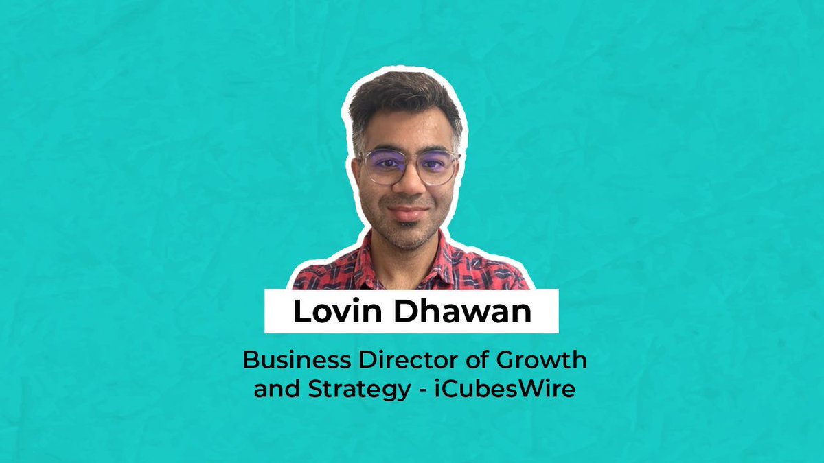 iCubesWire elevates Lovin Dhawan as Business Director of Growth & Strategy 

#subhamdas #socialstrategy #socialmedia #socialmediamarketing #socialmediatips

iCubesWire has announced the elevation of Lovin Dhawan as Business Director of Growth & Strategy. With experience spannin…