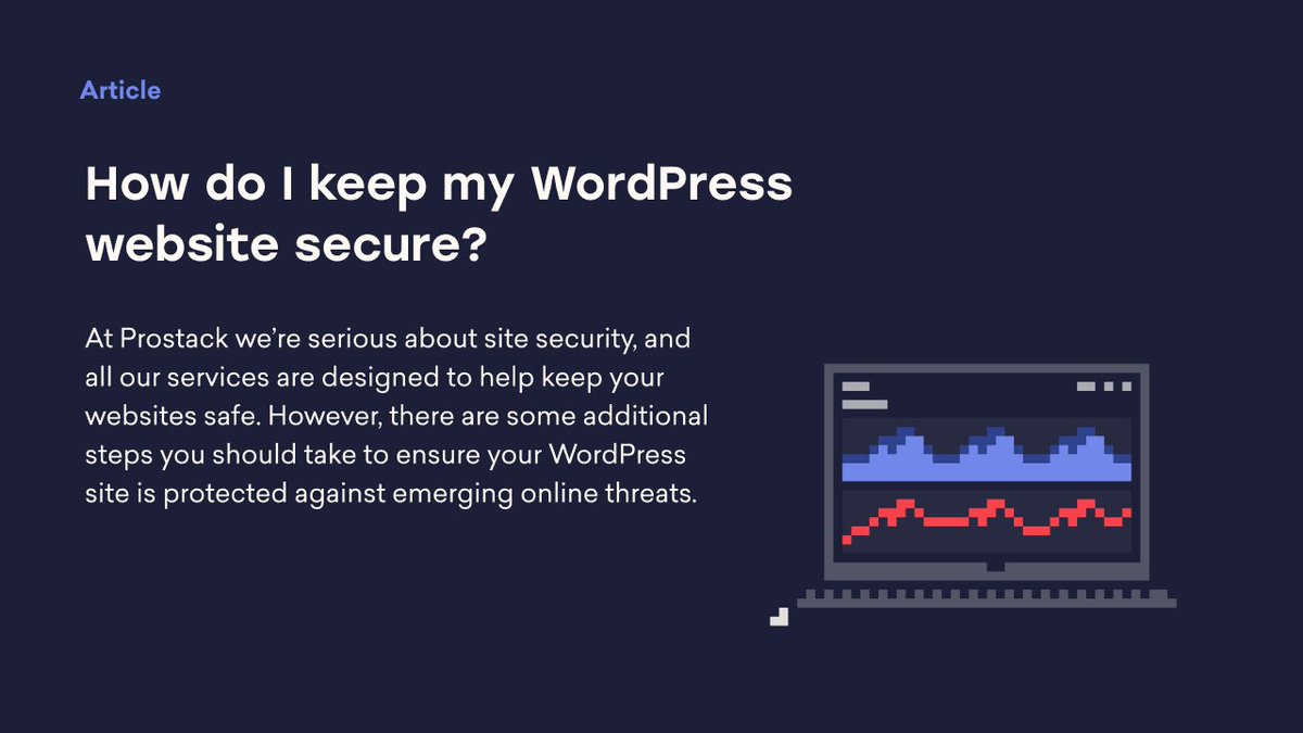 Discover essential tips and best practices in keeping your WordPress website secure by exploring our knowledgebase article here. 💡➡ bit.ly/4a0qQQN

 #WordPressSecurity #knowledgebase