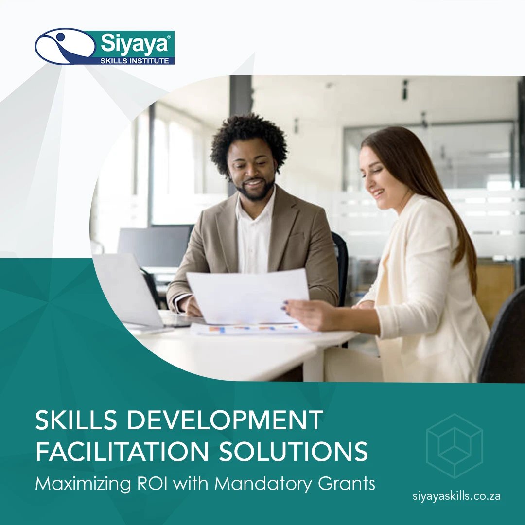 By leveraging our expertise, your #business can maximise its return on #training #investment by accessing #SETA #MandatoryGrants. Master #compliance through skills development with our help: siyayaconsulting.co.za/solutions/skil…