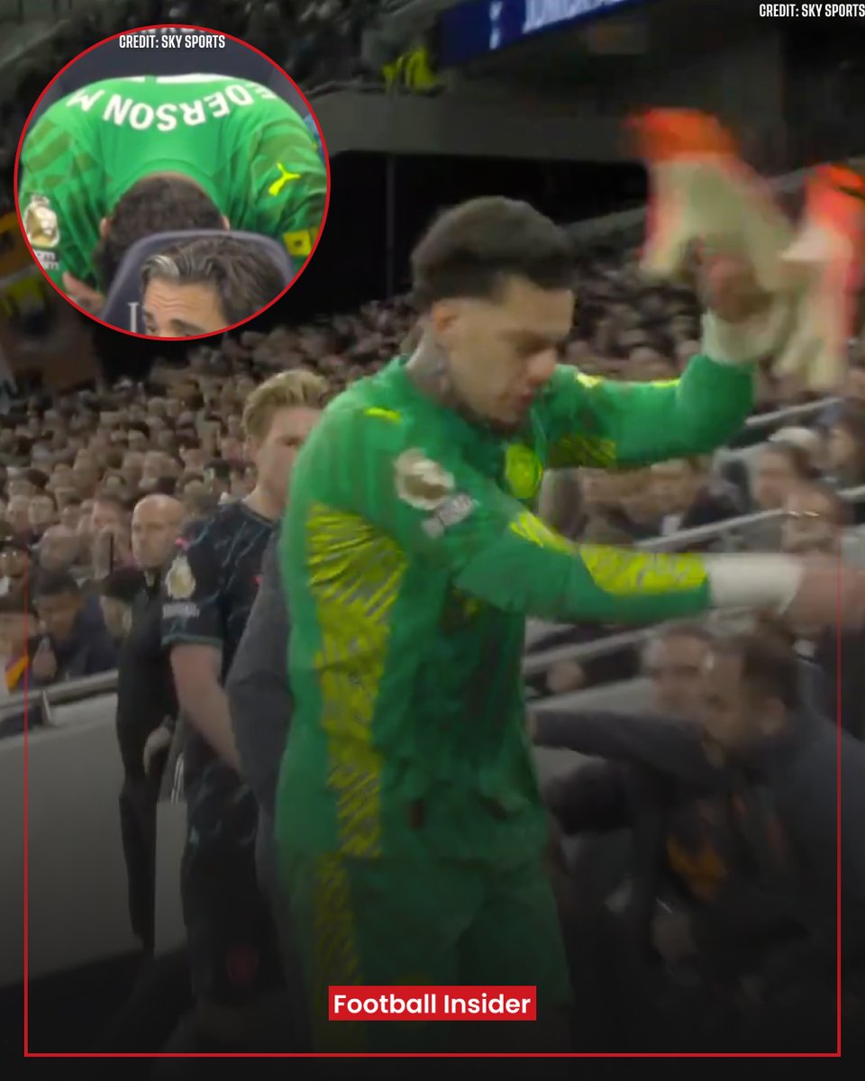 👀 Thoughts on Ederson's meltdown after being subbed last night?