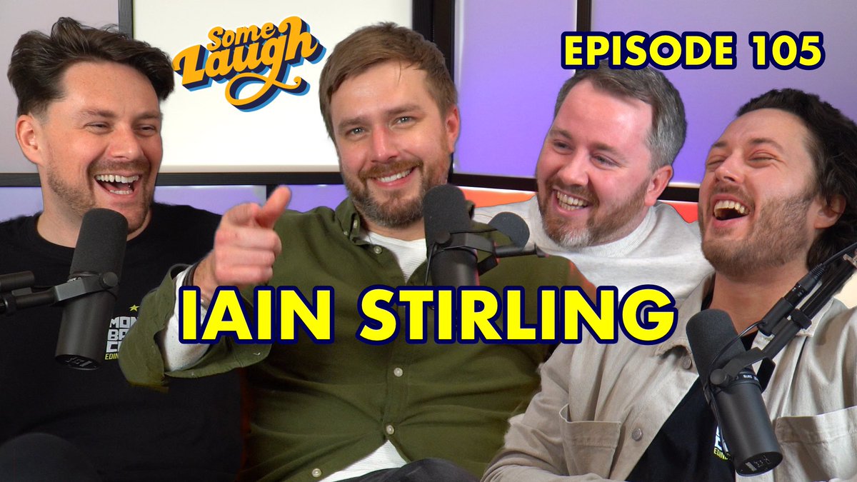 📣 EPISODE 105 OUT NOW 📣 🎙️ with guest @IainDoesJokes 📺 Watch: youtu.be/2V9bTqfw7Ec?si… 🎧 Listen: linktr.ee/somelaugh