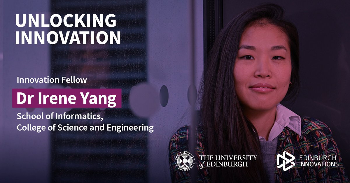 Meet Dr Irene Yang, an Innovation Fellow studying fractures. Her work focuses on improving musculoskeletal care using engineering techniques. Learn more about her in an interview with Emily Lekkas➡️eil.ac/ifireneyang/T