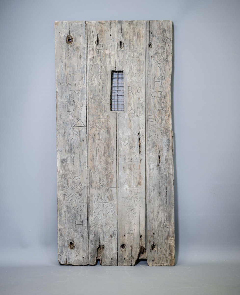 Have you heard about our latest find? 🚪🔍 A newly discovered door, dating to around the 1790's has been found in St John's Tower during our preparations for the ‘Dover Castle Under Siege’ experience that opens in July.