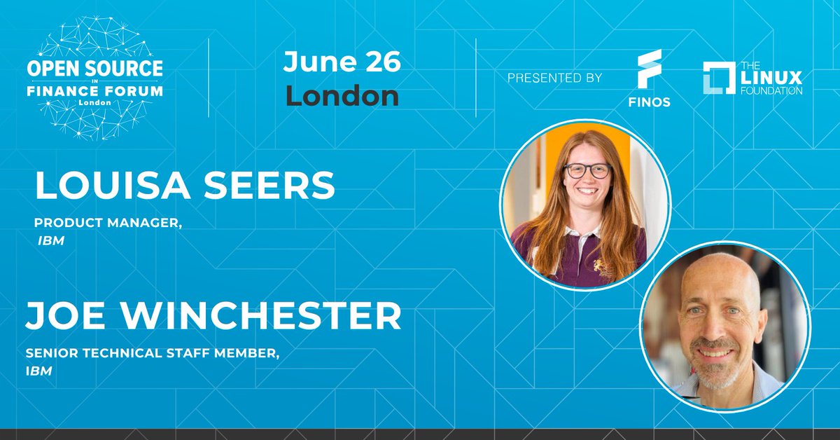 🎫 Join Louisa Seers & Joe Winchester of @IBM for Uncovering the Open Mainframe Project at our #OSFF2024 on 26th June in #London 🔗 bit.ly/3WFbKw1 Event presented by FINOS & @linuxfoundation #OSinFinance #opensource #financialservices #techevent #opensourcecommunity
