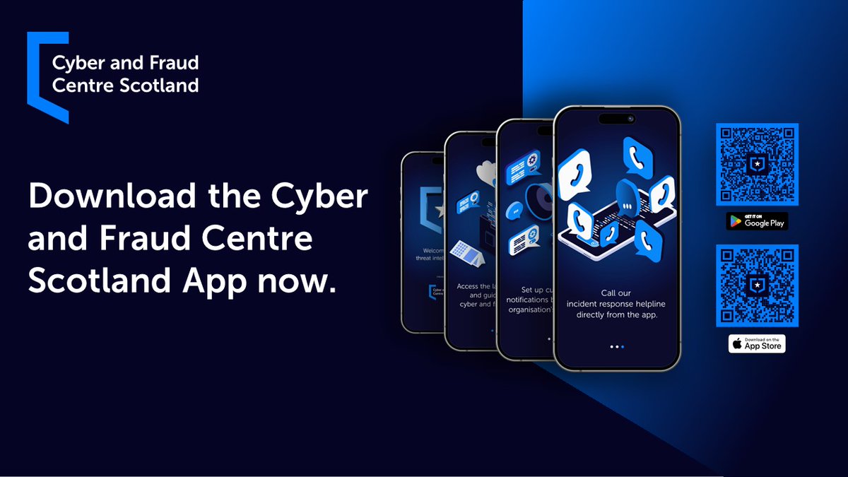 Have you explored our Threat Intel App yet? Keep ahead of cyber & fraud threats in Scotland with: ✅ Severity levels to prioritise action ✅ Consolidated threat intelligence ✅ Immediate access to our Incident Response Helpline Download now ➡️ eu1.hubs.ly/H08_C2S0