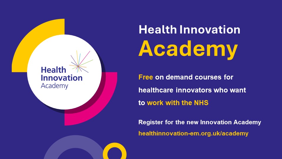We are thrilled to announce the launch of our #InnovationAcademy on a brand new platform. Featuring free on-demand short courses and offering invaluable support and guidance to innovators seeking to work with the #NHS Register and find out more at zurl.co/DxdH.