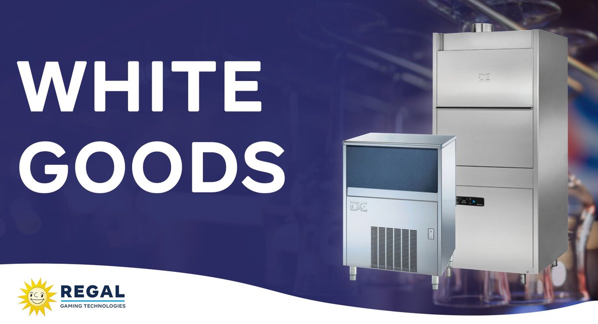 Did you know Regal Gaming offers a wide selection of White Goods to suit any venue? 🌟 Our range includes:
🔵Glass Washers
🧊 Ice Makers
🍽️ Pot Washers
Visit our website to learn more: regalgaming.co.uk/white-goods #Regal #whitegoods #glasswashers #pubequipment #venueequipment
