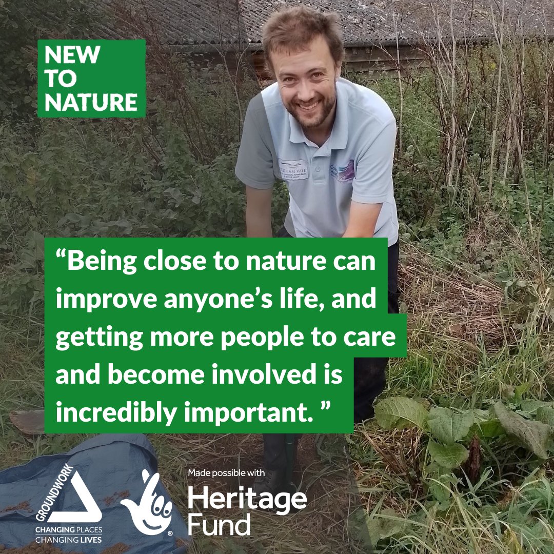 “Being close to nature can improve anyone’s life, and getting more people to care and become involved, bringing their unique skills and knowledge, is incredibly important.” Help to change the future of green careers be a #ForceOfNature: groundwork.org.uk/force-of-natur… @HeritageFundUK