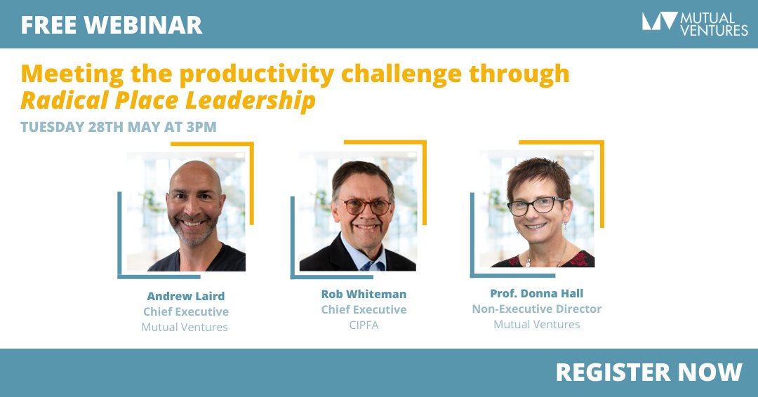 Is #RadicalPlaceLeadership the key to unlocking productivity in #localcouncils? Join @aglaird, @profdonnahall & @RobWhiteman from @CIPFA on our next webinar ‘Meeting the productivity challenge through Radical Place Leadership’ ▶️ bit.ly/4amtO14 #PublicServiceReform