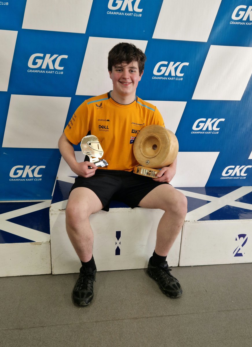 Congratulations to George in S4 who won the Boyndie Drome Open Challenge 2024 which took place at the @GrampianKart Well done! 🤩