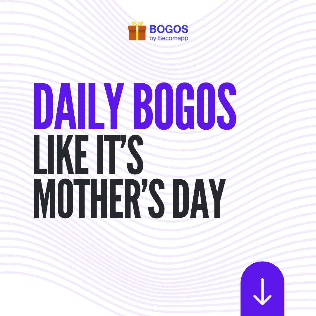 BOGOS is not just Mother's Day.

BOGOS isn't just about gift offers; it's about a powerful tool to boost sales and build long-term relationships with customers.

Let's make every day feel like Mother's Day for your customers 👇

#BOGOS #Shopify #CustomerSatisfaction