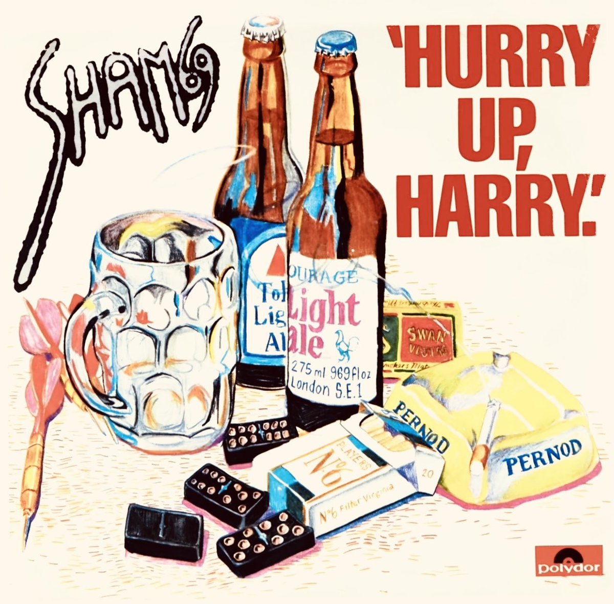 “Come on come on
Hurry up Harry come on”

Sham 69
Hurry Up Harry 

Ⓟ 1978

The times we used to sing this at school, great memories 

@NewWaveAndPunk #sham69 #jimmypursey #punk #punkrock #music #70s #recordcollection #vinylsingle #vinylrecords