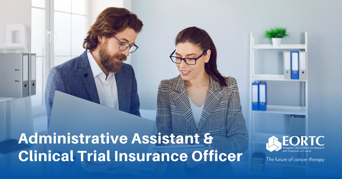 📢 We're hiring a full-time Administrative Assistant and Clinical Trial Insurance Officer to manage administrative tasks and insurance coordination for #ClinicalTrials. Apply now: eortc.org/job/administra… #CancerResearch #WorkWithUs #Vacancy #Jobs