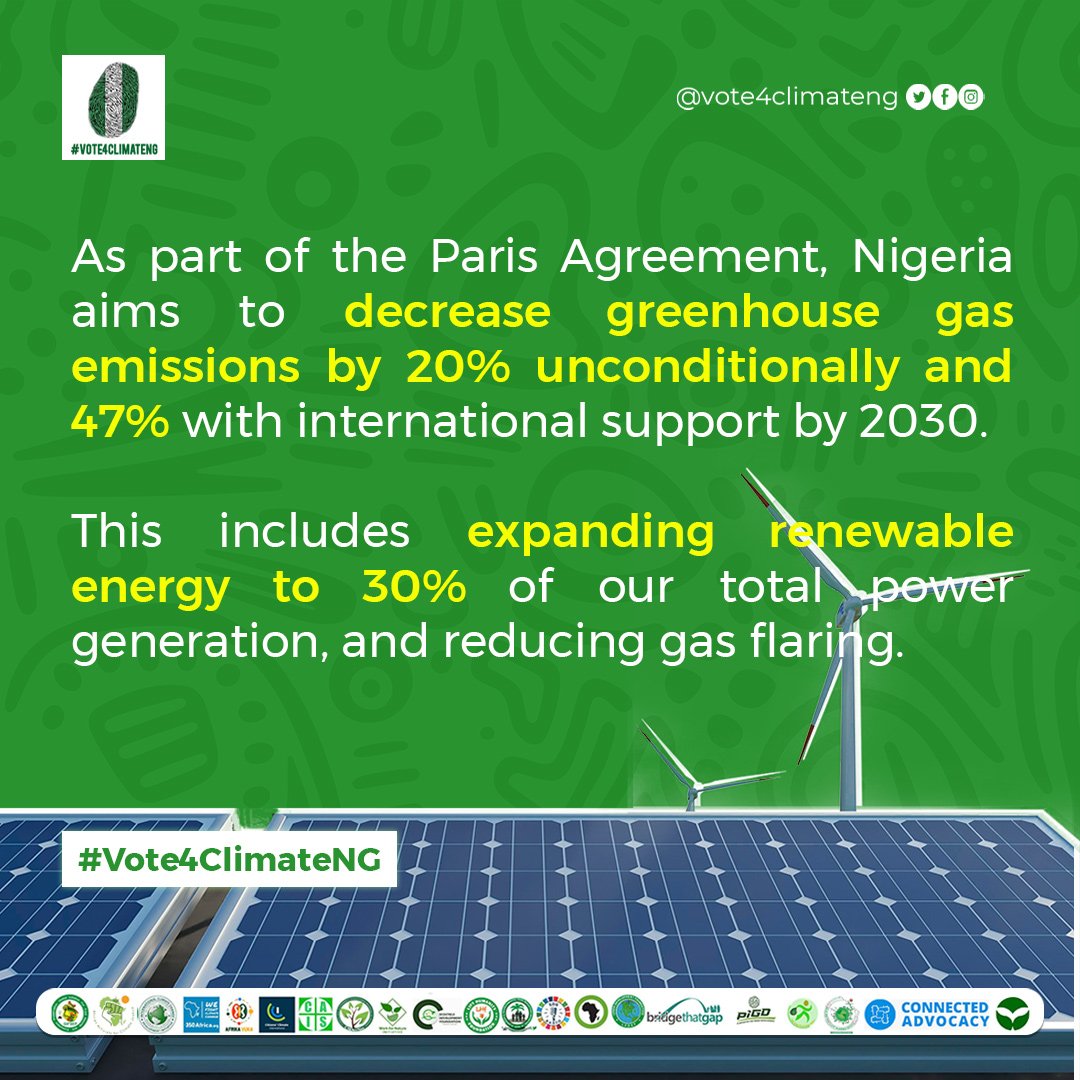 Understanding our NDCs is crucial for supporting Nigeria's climate action. The more we learn about them, the better equipped we are to track our progress and ensure their actualization. Let’s continue to hold our leaders accountable to fulfill these vital commitments. 🌍💚